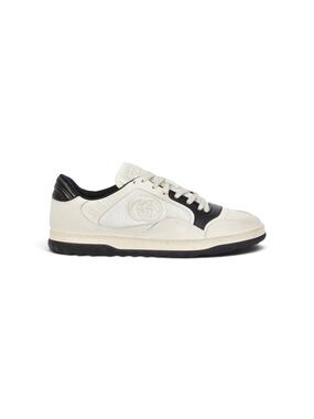 Gucci MAC80 Interlocking G Sneaker White Black Leather Low Top Men’s Size: 11